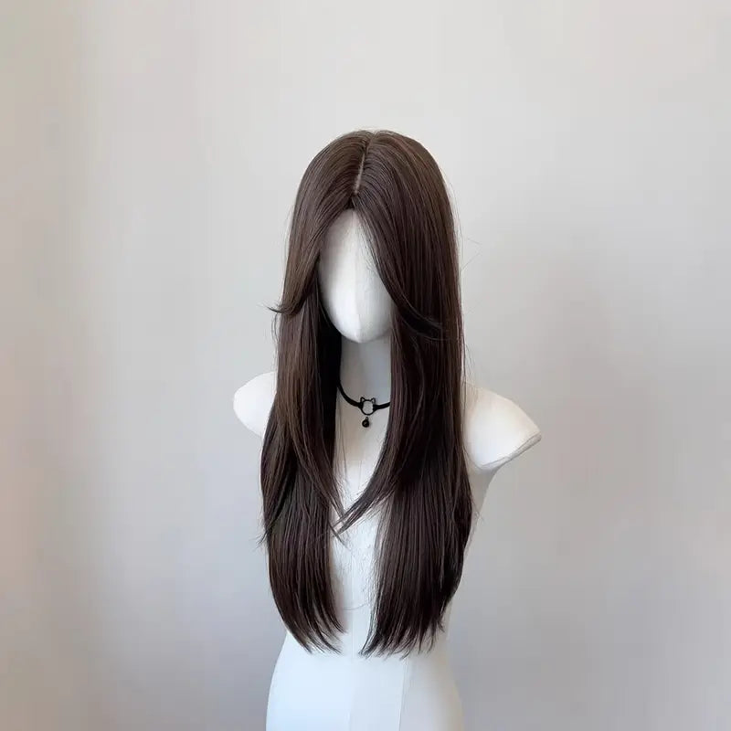 Ladies Straight Hair Full Head Wig